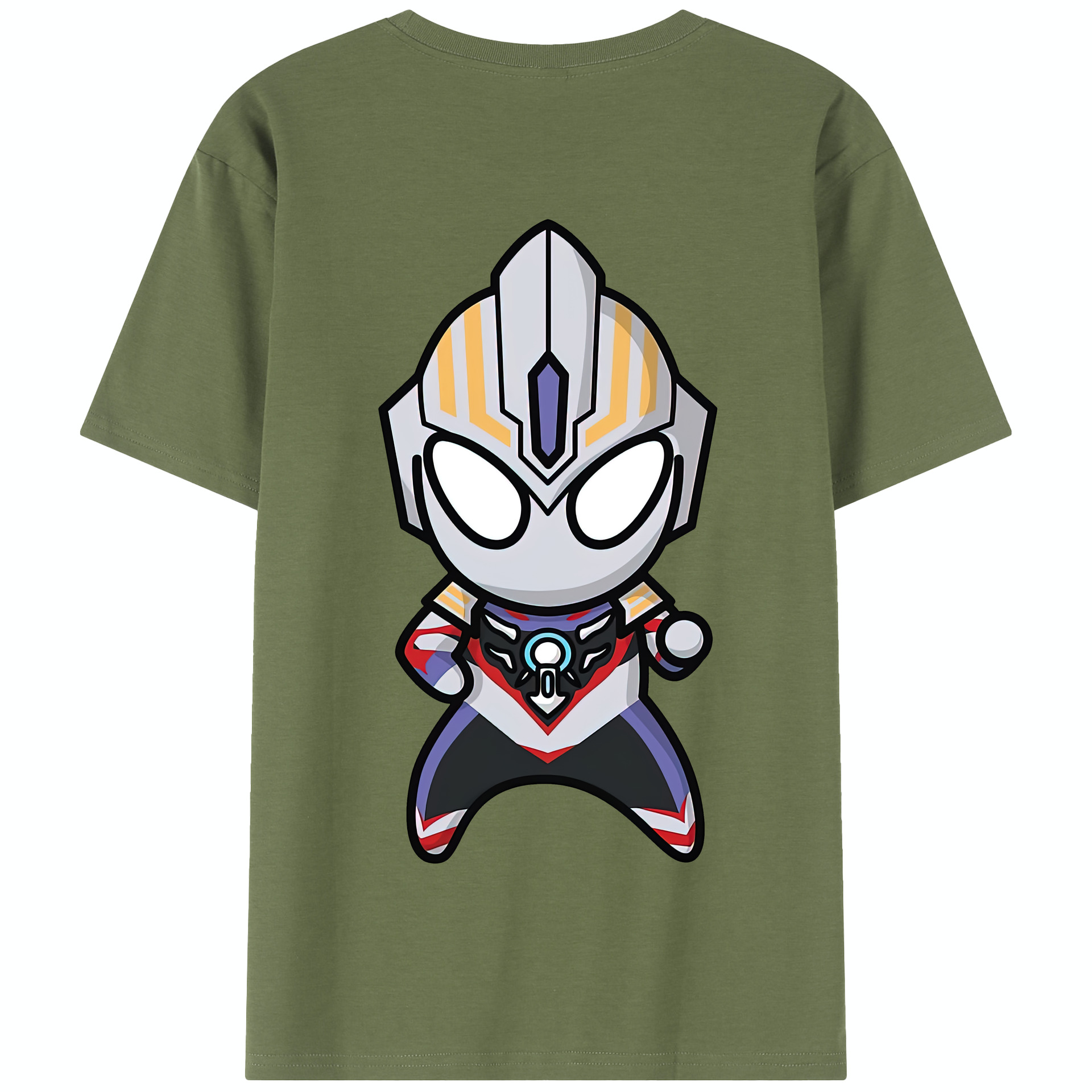 （画像用） ウルトラマン Ultraman 綿100％半袖Tシャツ（背面プリント）